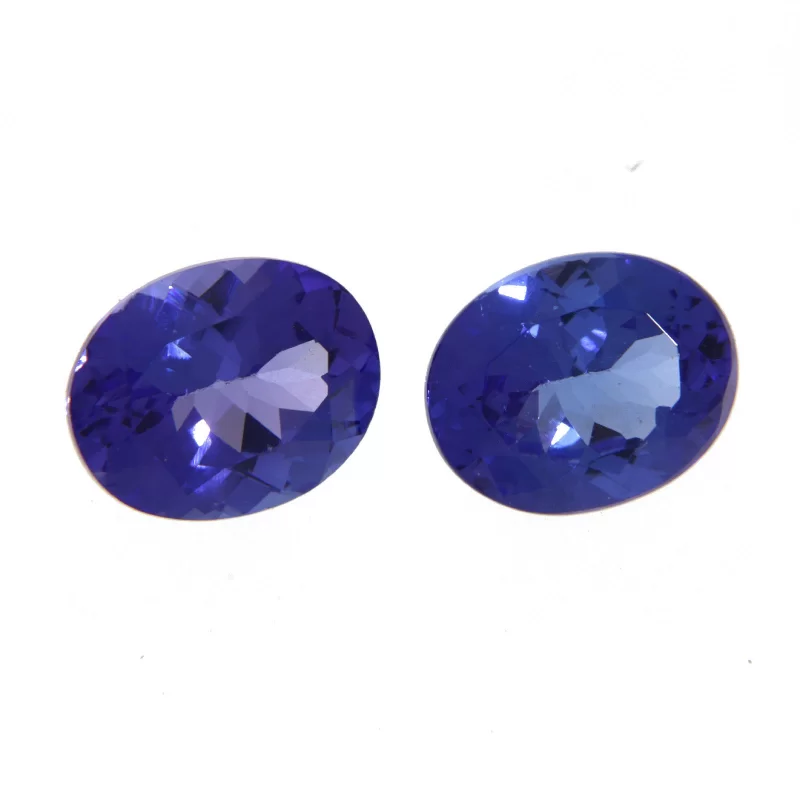 Pereche Pietre pentru Montura Tanzanite Naturale