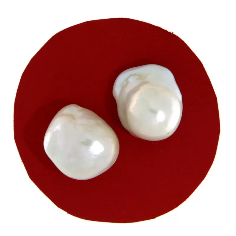 Pereche Perle Baroque Naturale - Eleganta si Frumusete Rafinata