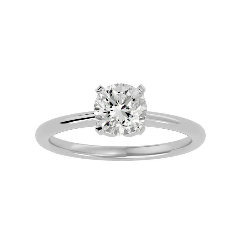 Inel de logodna Opulent Briliant White Aur 18k Diamant Natural - Estelle