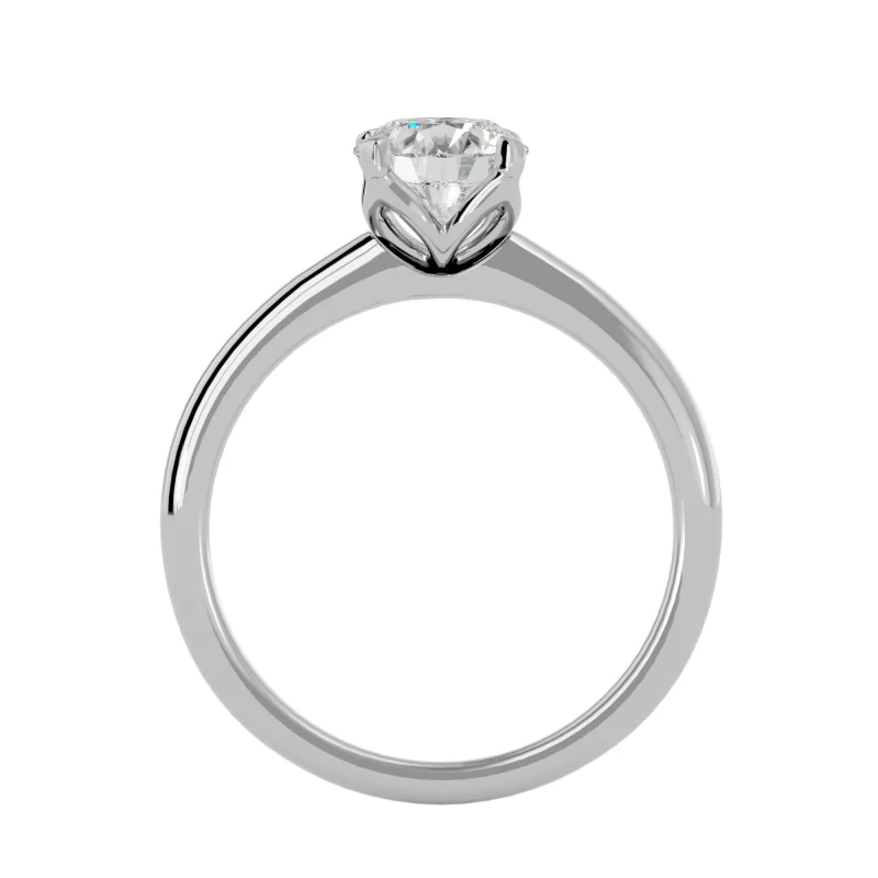 Inel de logodna Opulent Briliant White Aur 18k Diamant Natural - Estelle