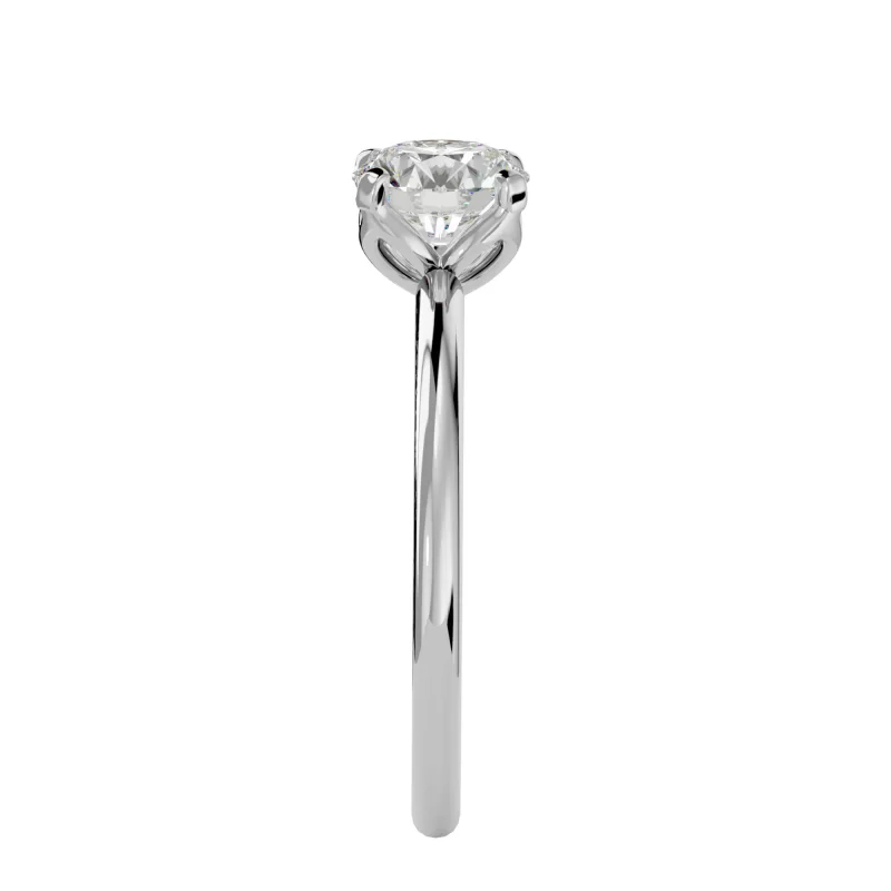 Inel de logodna Opulent Briliant White Aur 18k Diamant Natural - Estelle