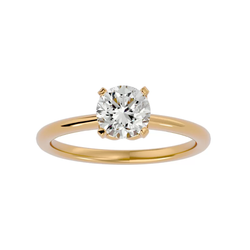 Inel de logodna Splendid Briliant Aur Galben 18k Genuine Diamond - Juliet
