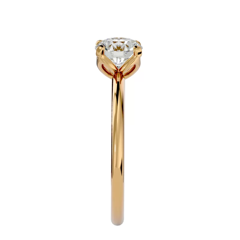 Inel de logodna Splendid Briliant Aur Galben 18k Genuine Diamond - Juliet