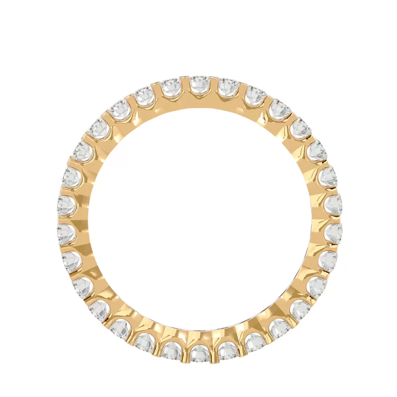 Inel Eternity Sublim Briliant Gold Aur 18k Real Diamonds - Maria Antoaneta