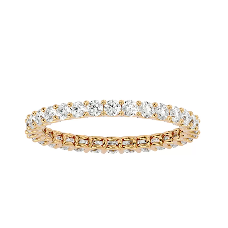 Inel Eternity Deluxe White Aur 18k Genuine Diamonds - Ecaterina