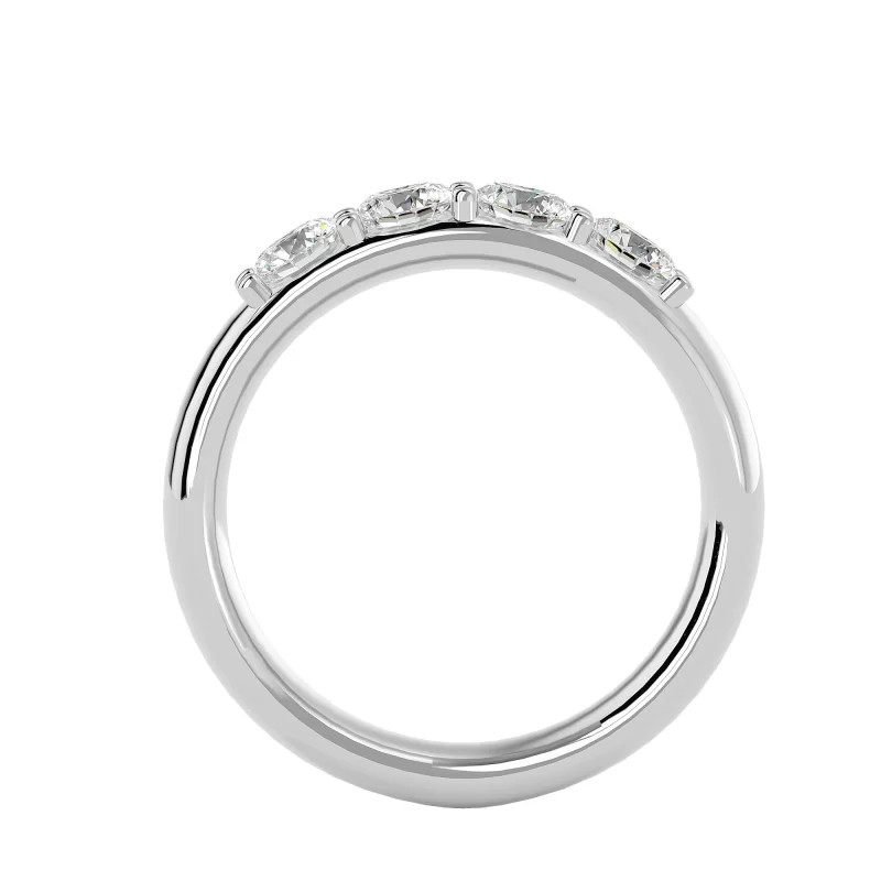 Inel Semi-Eternity Splendid Briliant Aur 18k Diamante Naturale - Maria