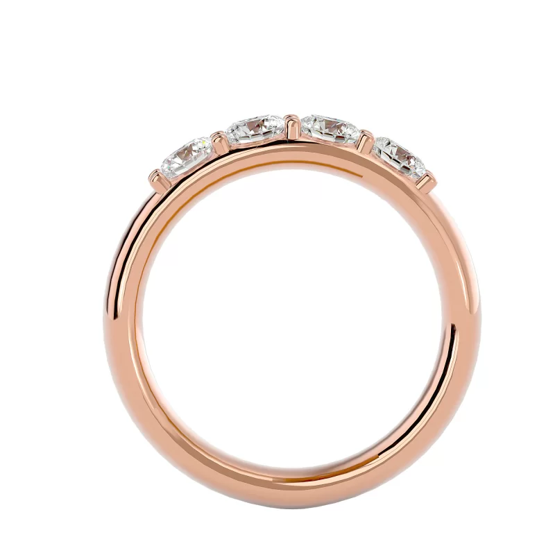 Inel Semi-Eternity Splendid Briliant Aur 18k Diamante Naturale - Maria