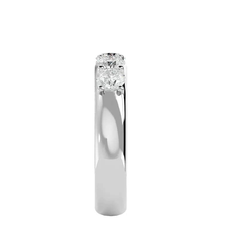 Inel Semi-Eternity Splendid Briliant Aur 18k Diamante Naturale - Maria
