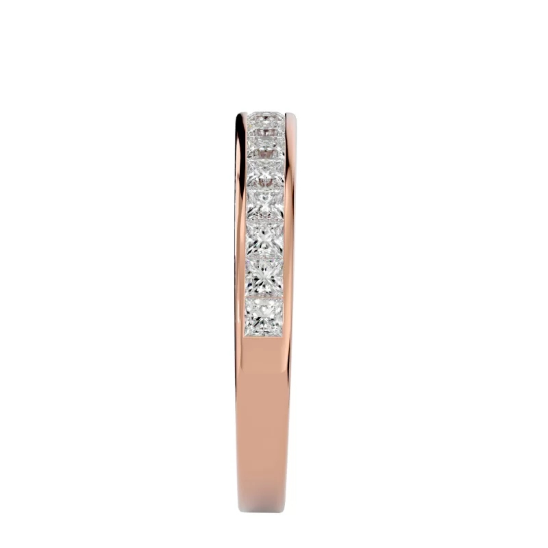 Inel Semi-Eternity Spectacular Briliant Aur 18k Diamante Naturale - Ana