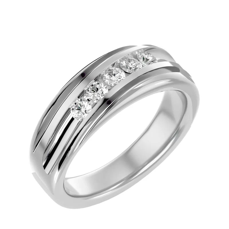 Verigheta tip Inel pentru Barbati Aur 18k Diamante Naturale - Cairo