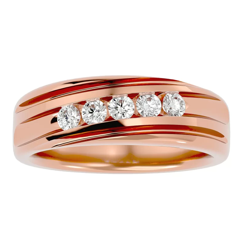 Verigheta tip Inel pentru Barbati Aur 18k Diamante Naturale - Cairo