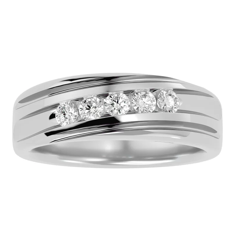 Verigheta tip Inel pentru Barbati Aur 18k Diamante Naturale - Cairo