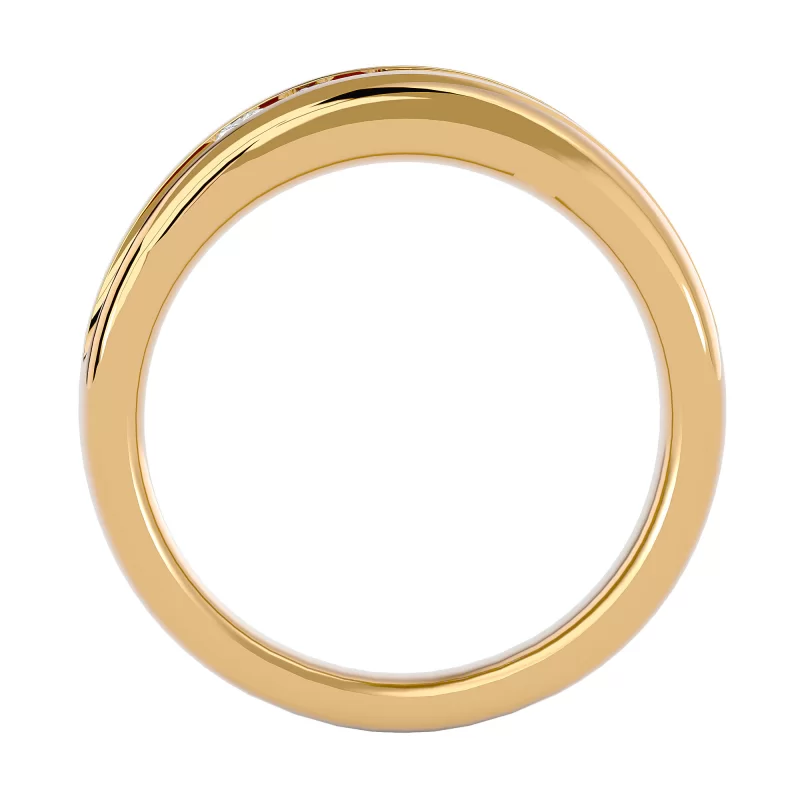 Verigheta tip Inel pentru Barbati Aur 18k Diamante Naturale - Cairo