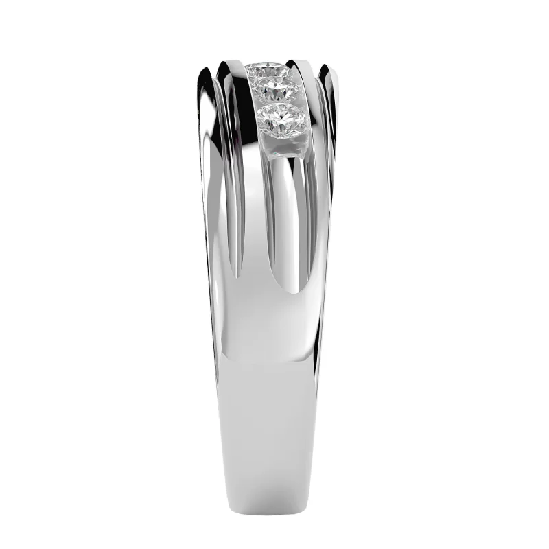 Verigheta tip Inel pentru Barbati Aur 18k Diamante Naturale - Cairo