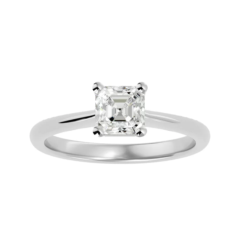 Inel de Logodna Dazzling Cushion Aur Alb 18k Pure Diamond - Cristina