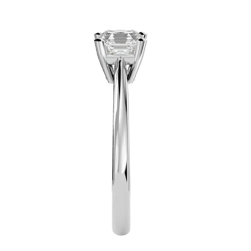 Inel de Logodna Dazzling Cushion Aur Alb 18k Pure Diamond - Cristina
