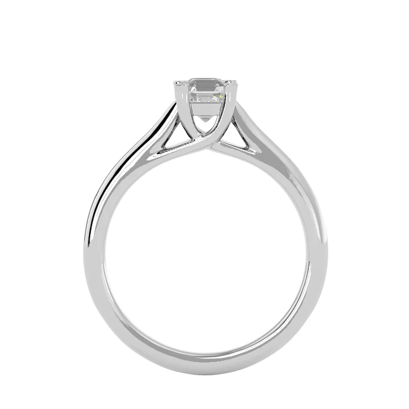 Inel de logodna Outstanding Cushion Aur Alb 18k Pure Diamonds - Alice