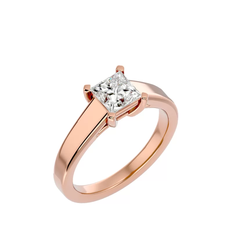 Inel de Logodna Amazing Princess Aur Rose 18k Pure Diamonds - Sabina