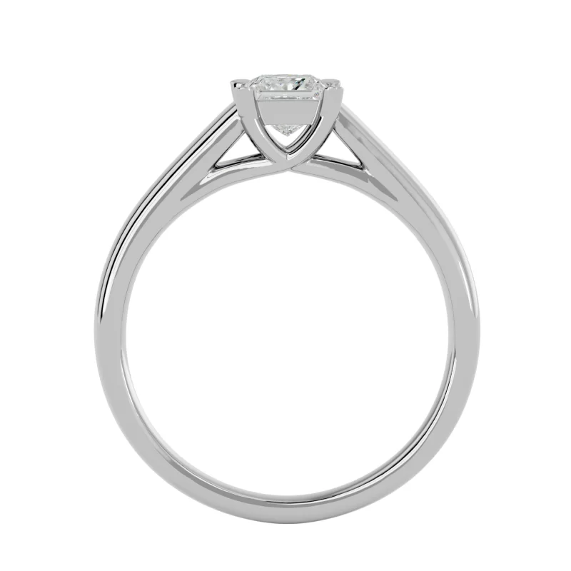 Inel de Logodna Sublime Princess Aur Alb 18k Genuine Diamonds - Dalia