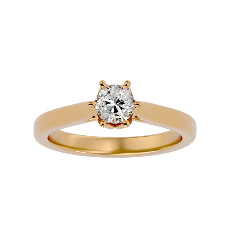 Inel de Logodna Refined Briliant Gold Aur 18k Pure Diamond - Monique