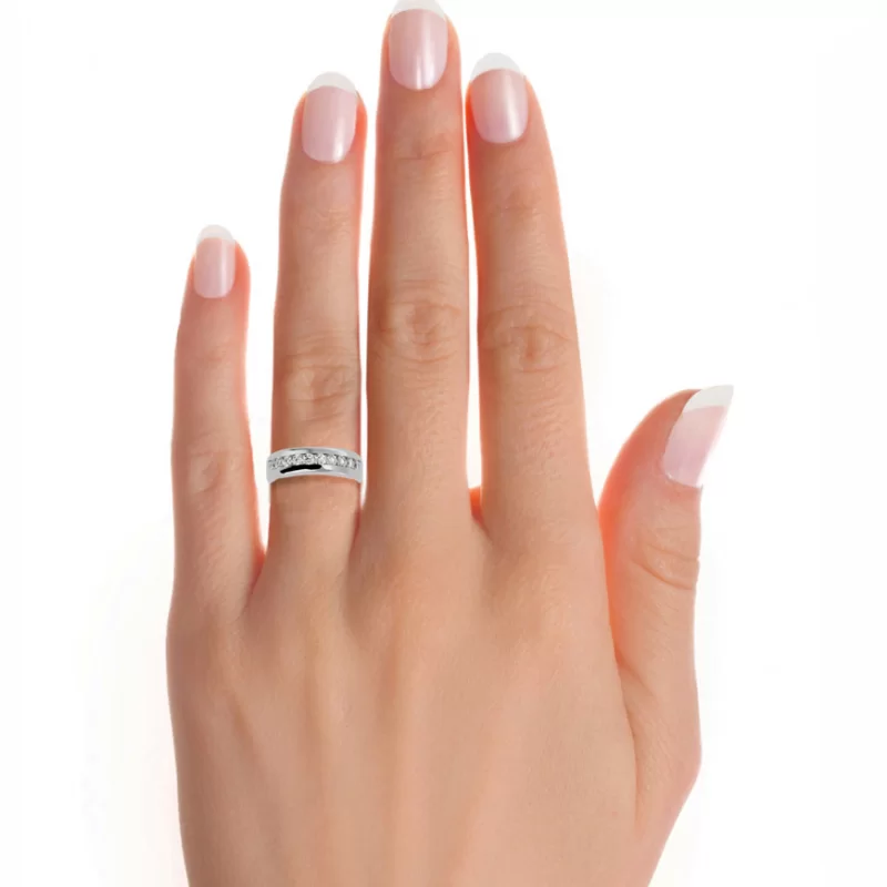 Verigheta Barbateasca Refined Aur 18k Diamante Naturale - Detroit
