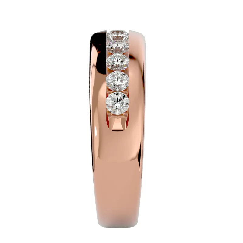 Verigheta Barbateasca Refined Aur 18k Diamante Naturale - Detroit