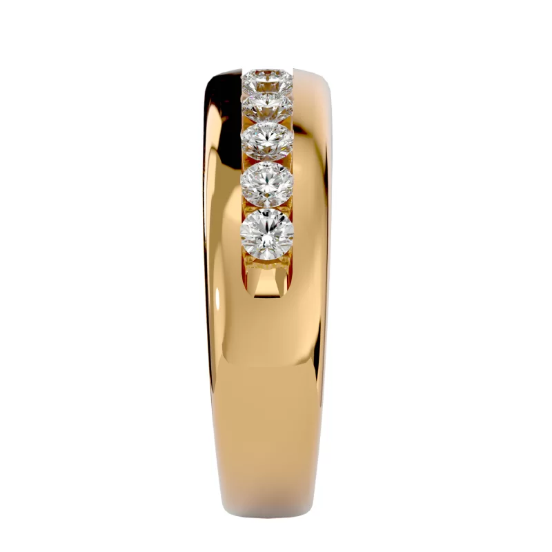 Verigheta Barbateasca Refined Aur 18k Diamante Naturale - Detroit