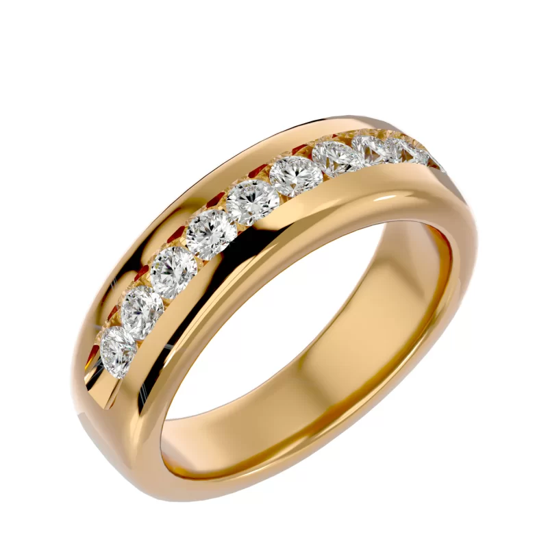 Verigheta Barbateasca Refined Aur 18k Diamante Naturale - Detroit
