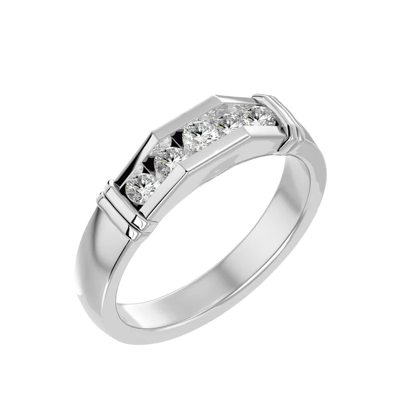 Verigheta Barbateasca Powerful Aur 18k Diamante Naturale - Bristol