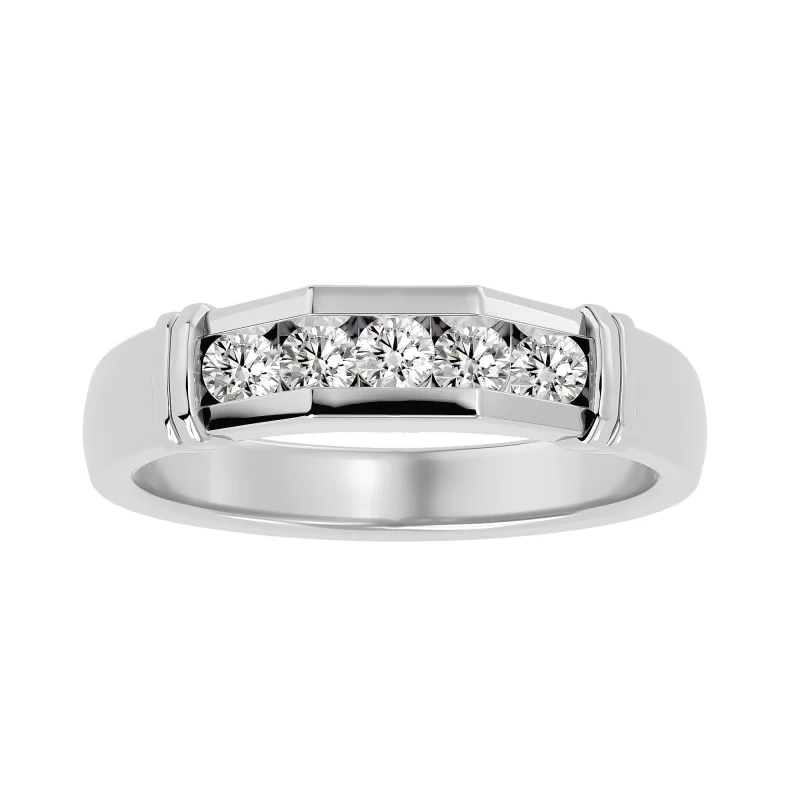 Verigheta Barbateasca Powerful Aur 18k Diamante Naturale - Bristol