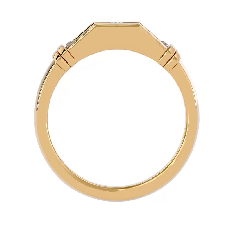 Verigheta Barbateasca Powerful Aur 18k Diamante Naturale - Bristol