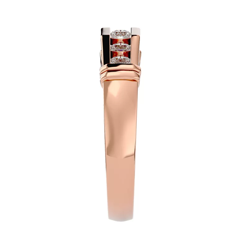 Verigheta Barbateasca Powerful Aur 18k Diamante Naturale - Bristol