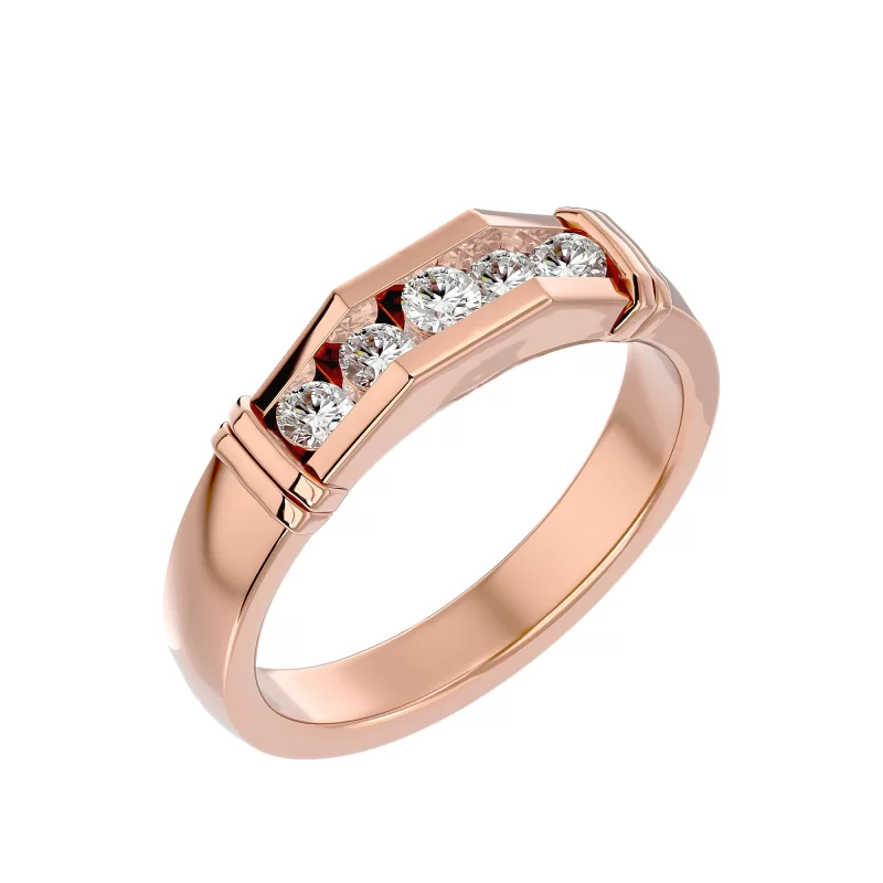 Verigheta Barbateasca Powerful Aur 18k Diamante Naturale - Bristol