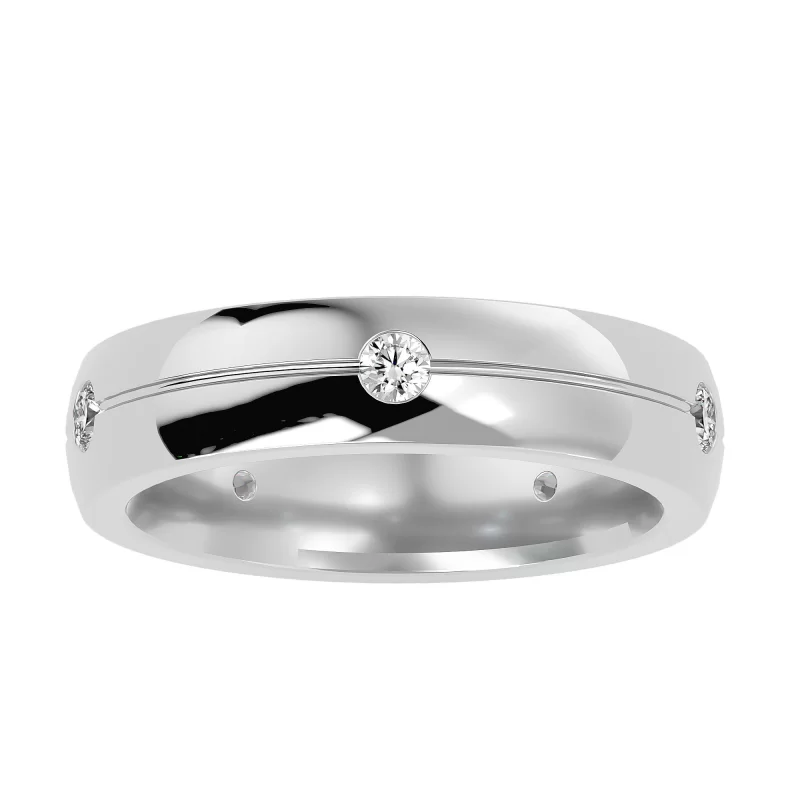 Verigheta Barbateasca Stylish Aur 18k Diamante Naturale - Manchester