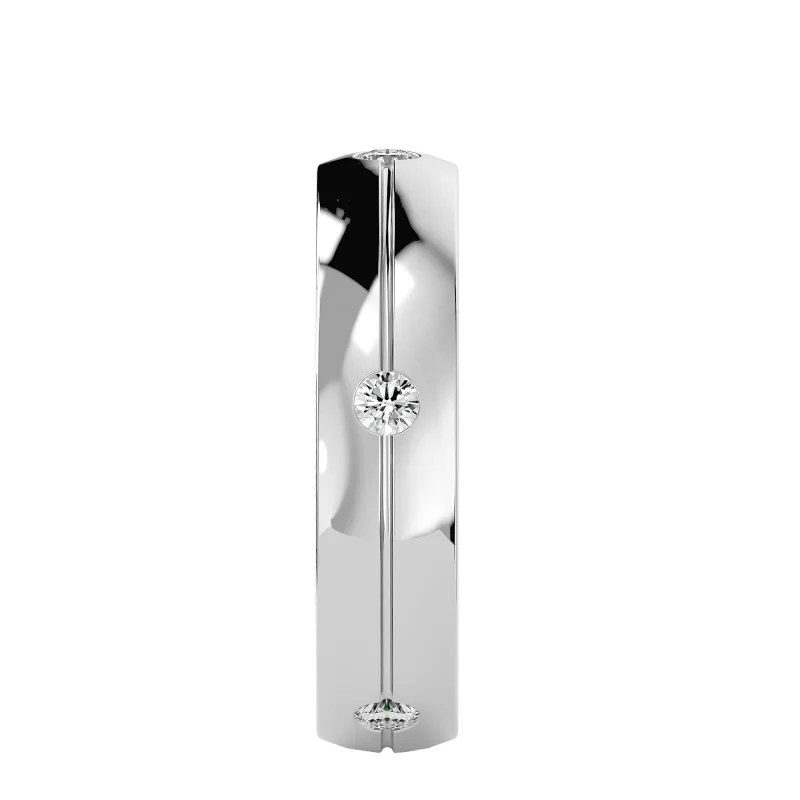 Verigheta Barbateasca Stylish Aur 18k Diamante Naturale - Manchester