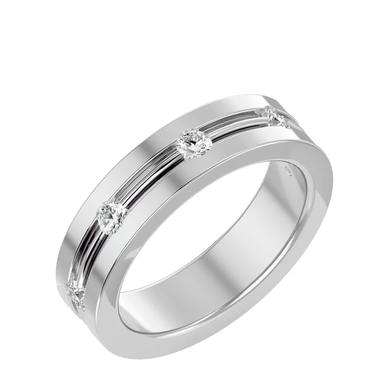 Verigheta Barbateasca Luxurious Aur 18k Pure Diamonds - Bergamo