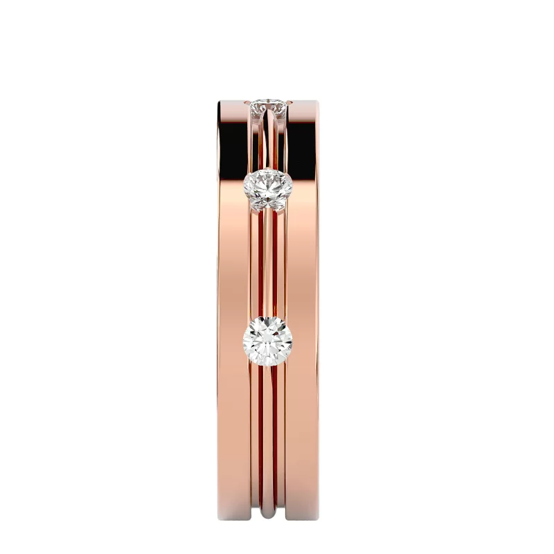 Verigheta Barbateasca Luxurious Aur 18k Pure Diamonds - Bergamo