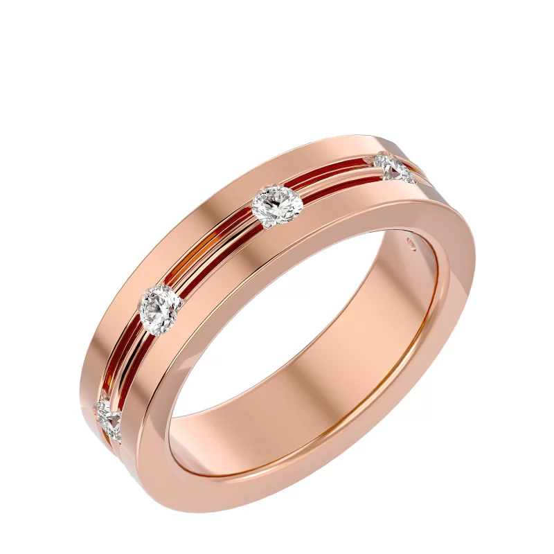 Verigheta Barbateasca Luxurious Aur 18k Pure Diamonds - Bergamo