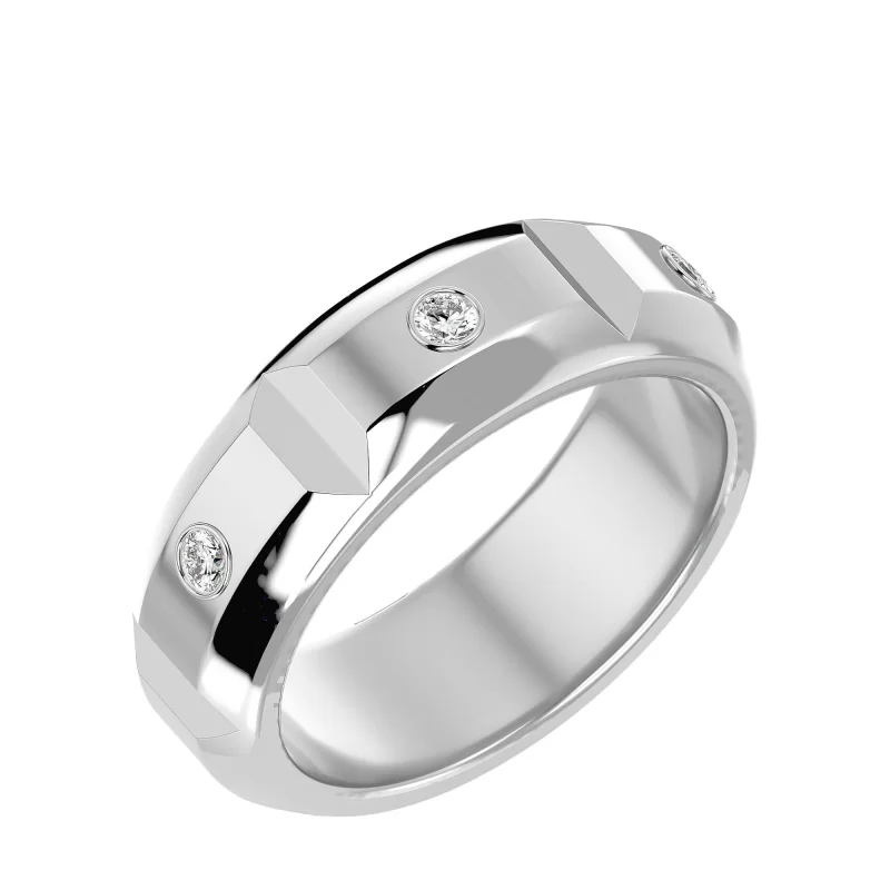 Verigheta Barbateasca Sophisticated Aur 18k Natural Diamonds - Mantova