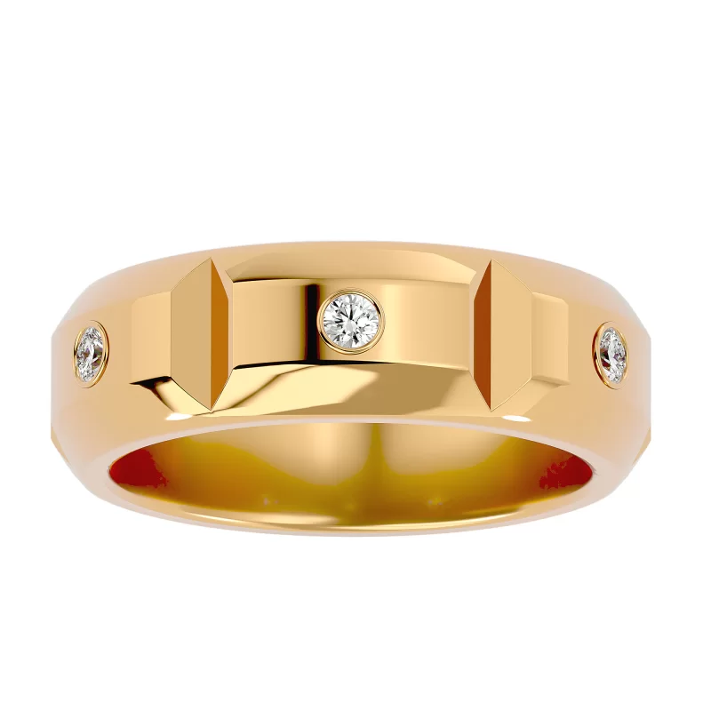 Verigheta Barbateasca Sophisticated Aur 18k Natural Diamonds - Mantova