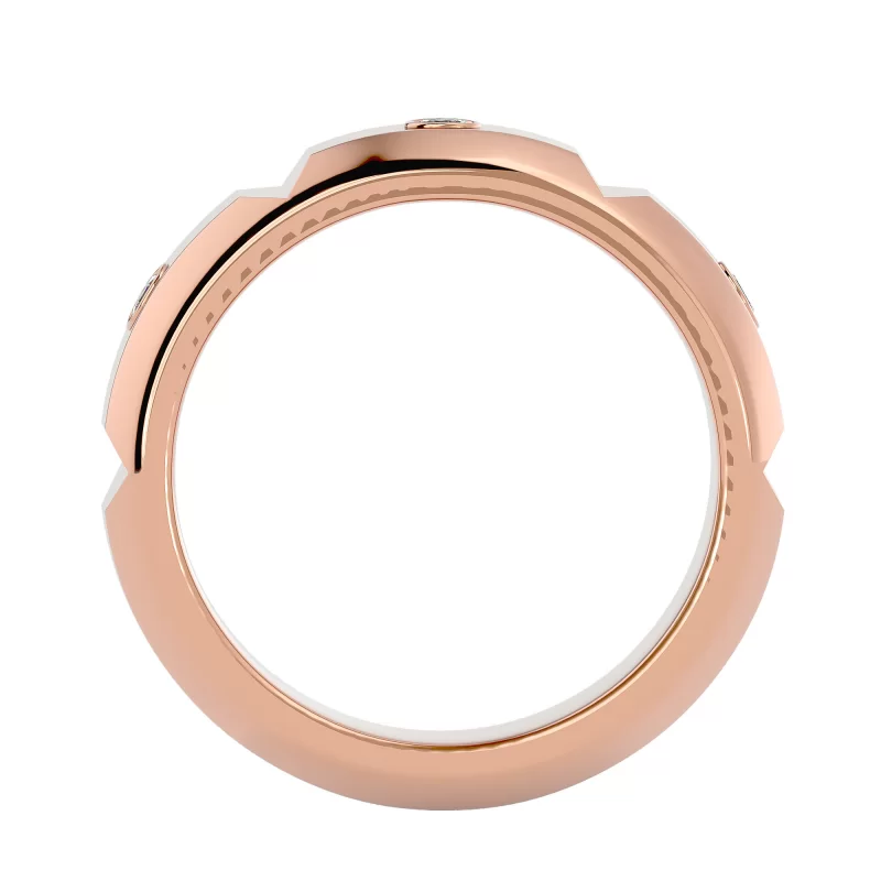 Verigheta Barbateasca Sophisticated Aur 18k Natural Diamonds - Mantova