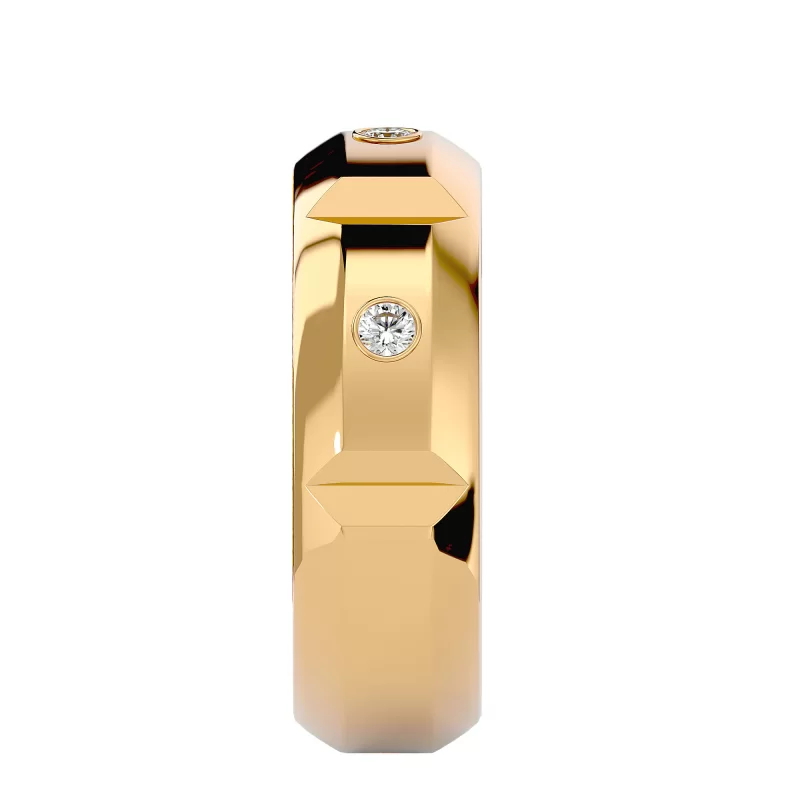 Verigheta Barbateasca Sophisticated Aur 18k Natural Diamonds - Mantova