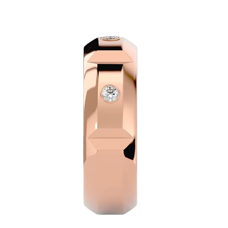 Verigheta Barbateasca Sophisticated Aur 18k Natural Diamonds - Mantova