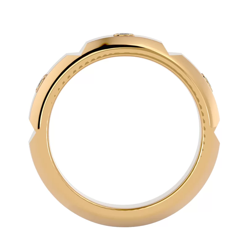 Verigheta Barbateasca Sophisticated Aur 18k Natural Diamonds - Mantova