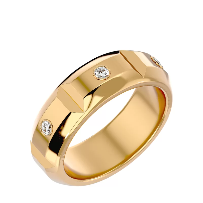 Verigheta Barbateasca Sophisticated Aur 18k Natural Diamonds - Mantova