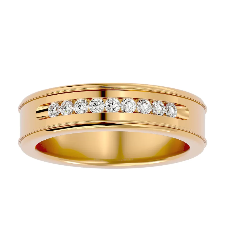 Verigheta Barbateasca Distinctive Aur 18k Diamante Naturale - Oregon