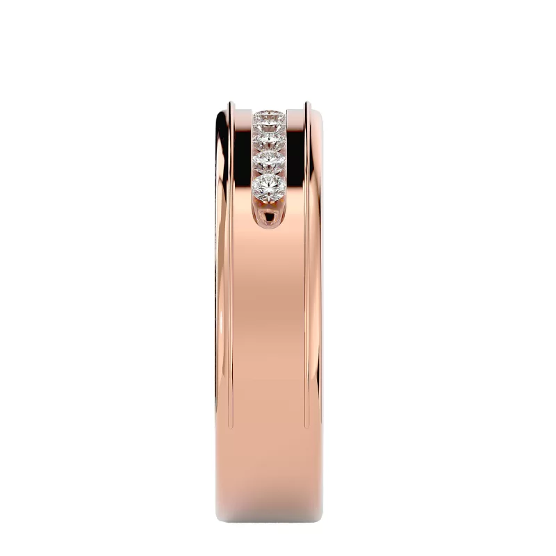 Verigheta Barbateasca Distinctive Aur 18k Diamante Naturale - Oregon