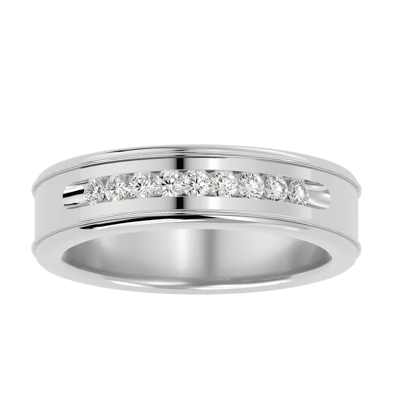 Verigheta Barbateasca Distinctive Aur 18k Diamante Naturale - Oregon