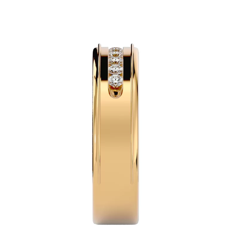 Verigheta Barbateasca Distinctive Aur 18k Diamante Naturale - Oregon