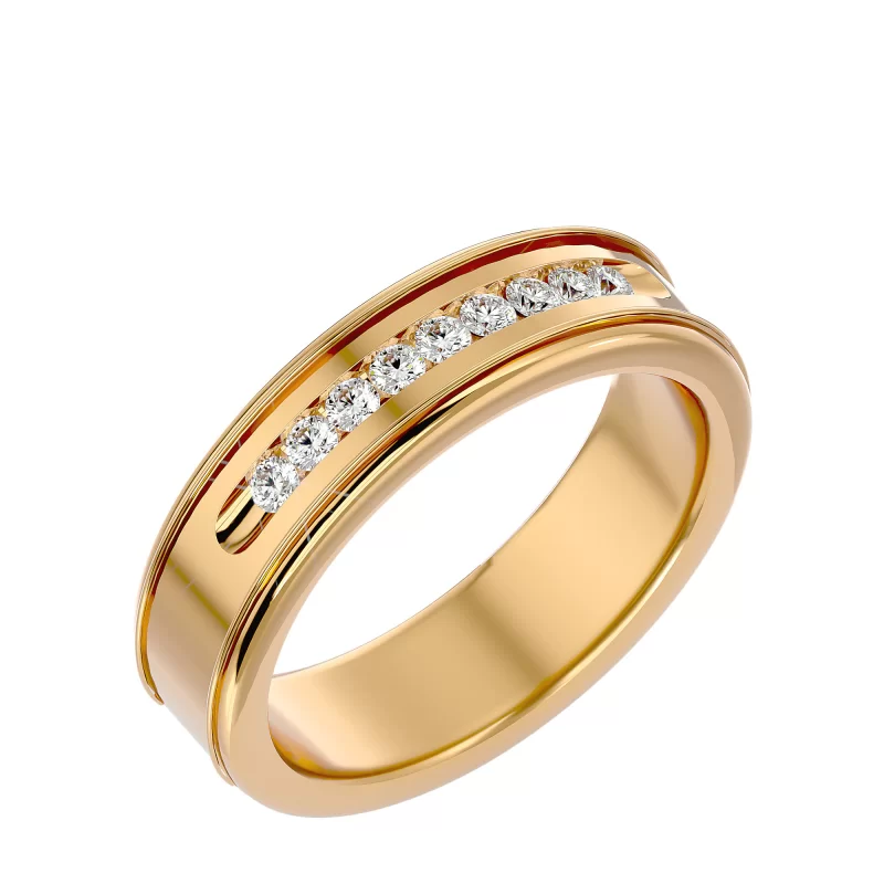 Verigheta Barbateasca Distinctive Aur 18k Diamante Naturale - Oregon
